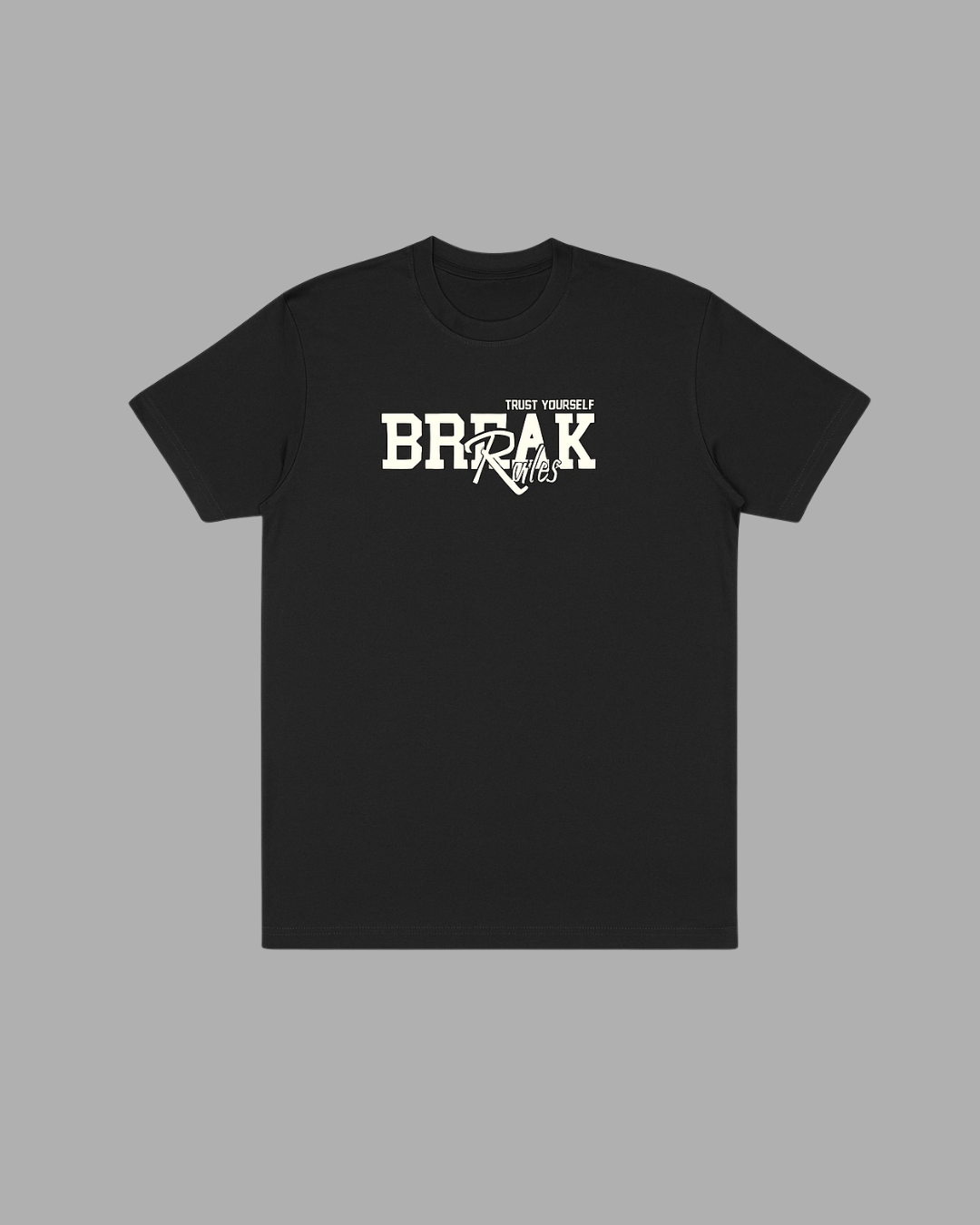 Break Rules Printed Tee